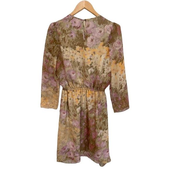 Lerario Beatriz silk chiffon watercolor dress - Picture 11 of 11